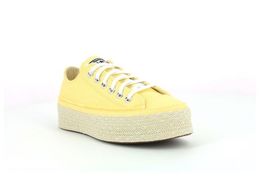 Converse toiles ctas espadrille ox jaune