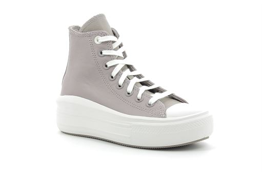 Converse toiles ctas move hi cuir violet