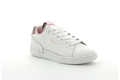 Pepe jeans sneakers lambert girl zebra blanc