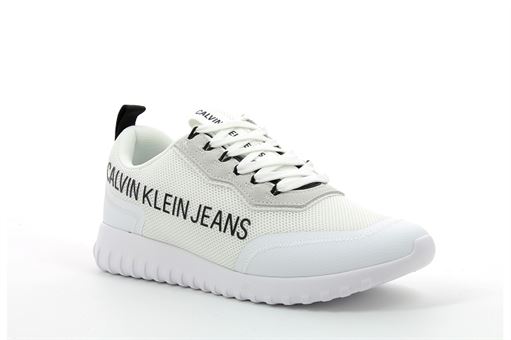 Calvin klein sneakers laceup inst sneaker blanc