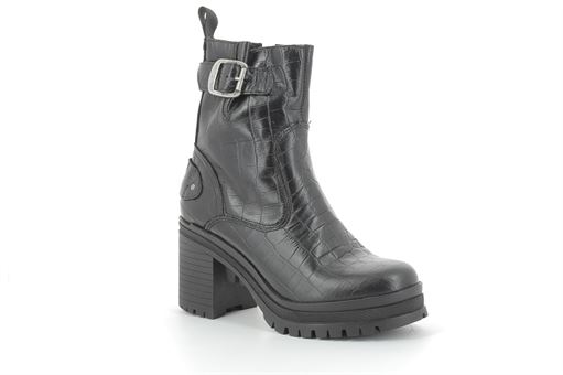 Palladium bottines mona 01 croc noir