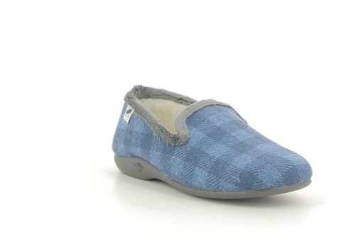 La  bande a mich pantoufle flora bleu