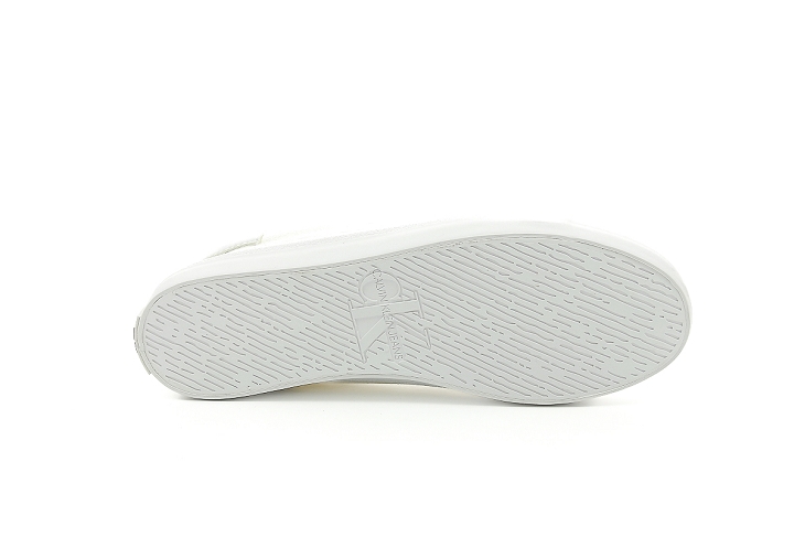 Calvin klein sneakers low profile sneaker laceup co blanc2149601_6