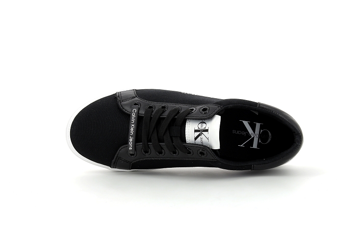 Calvin klein sneakers low profile sneaker laceup co noir2149602_5