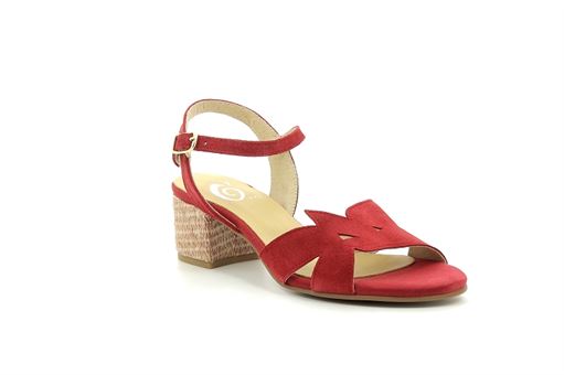 Ligne o nu pied 1115 rouge