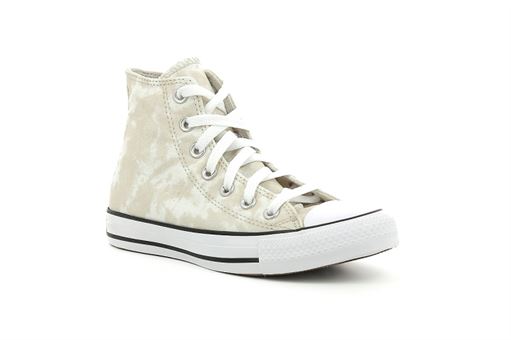 Converse toiles core hi dip dye printed beige