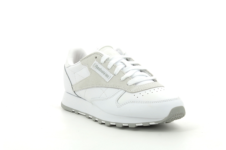 Reebok sneakers cl leather j blanc