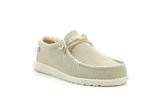 Dude mocassins wally braided beige