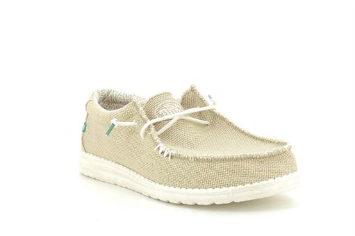 Dude mocassins wally braided beige