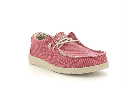 Dude mocassins wally braided rouge