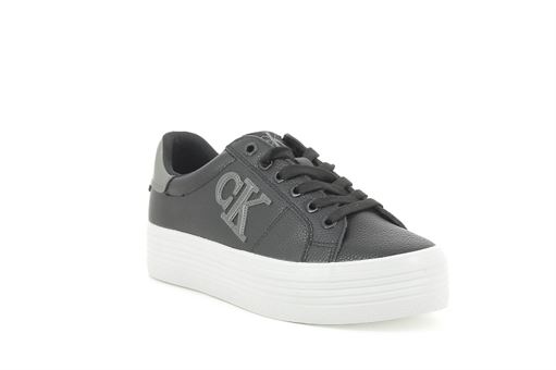 Calvin klein sneakers flatform lace up noir
