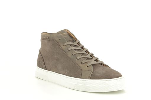 Schmoove sneakers spark mid zip marron