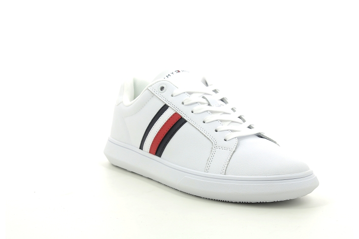 Tommy hilfiger sneakers corporate cup leather blanc