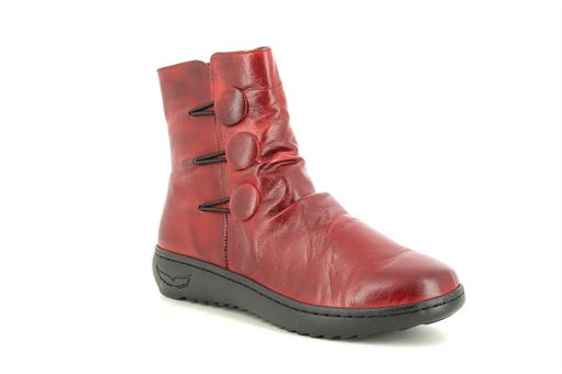 Karyoka bottines danet rouge