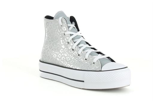 Converse toiles ctas lift hi argent