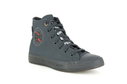 Converse toiles ctas hi global noir