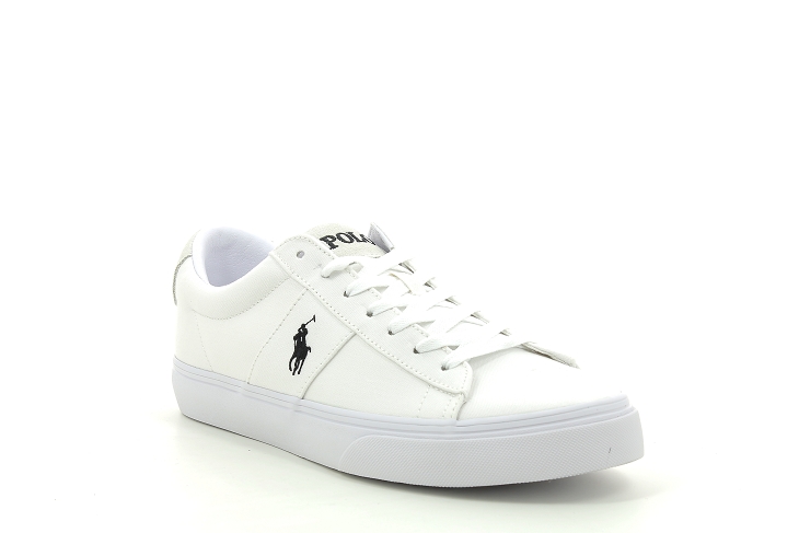 Ralph lauren sneakers sayer blanc