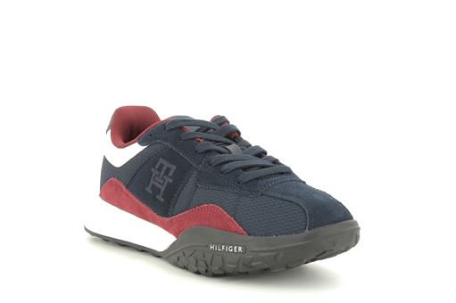 Tommy hilfiger baskets et sneakers retro modern runner bleu