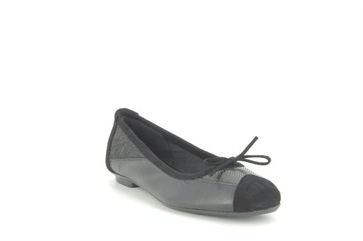 Reqins ballerines hemaelle noir