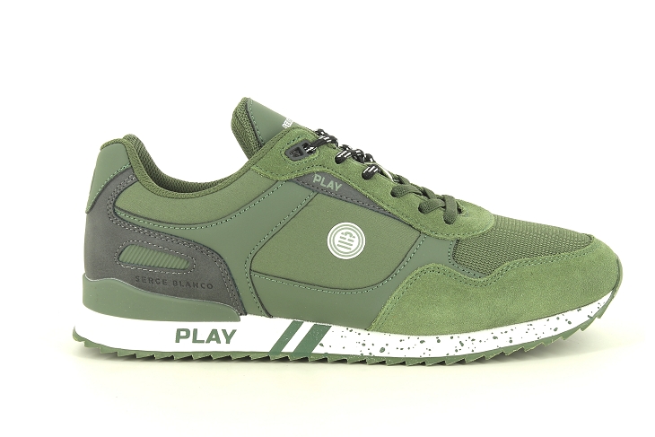 Serge blanco baskets et sneakers chamonix 1914 vert