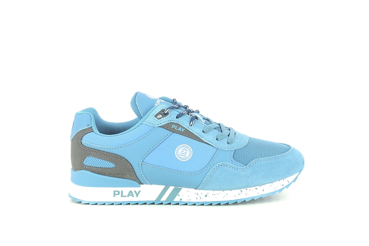 Serge blanco baskets et sneakers chamonix 1914 bleu