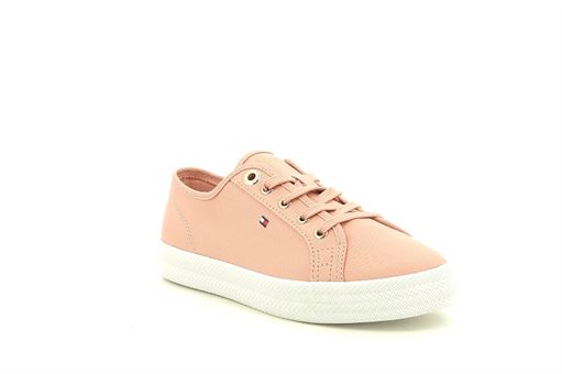 Tommy hilfiger baskets et sneakers essential vulcanized rose