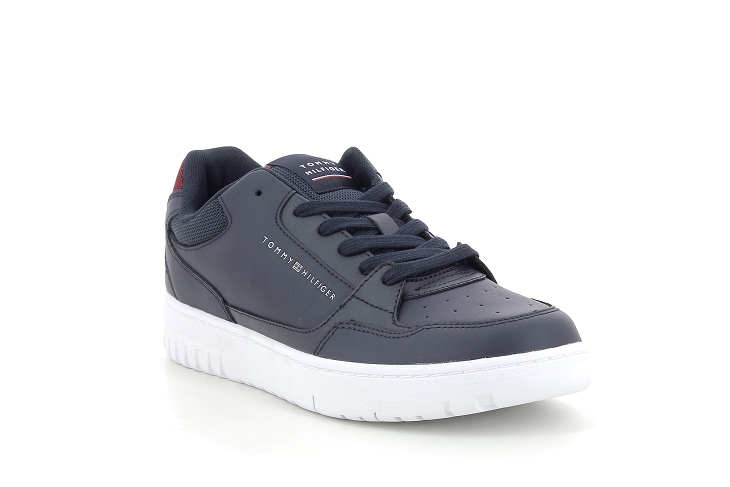 Tommy hilfiger sneakers th basket core leather marine