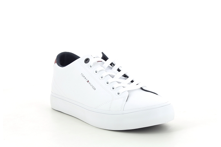 Tommy hilfiger sneakers th hi vul core low blanc