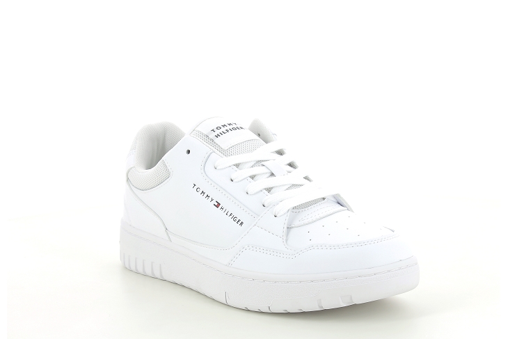 Tommy hilfiger sneakers th basket core lth blanc