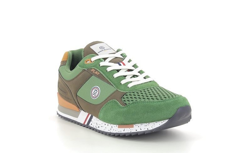 Serge blanco sneakers chamonix bicolore vert