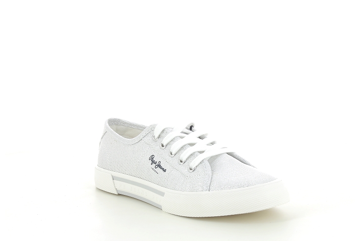 Pepe jeans sneakers brady party w argent