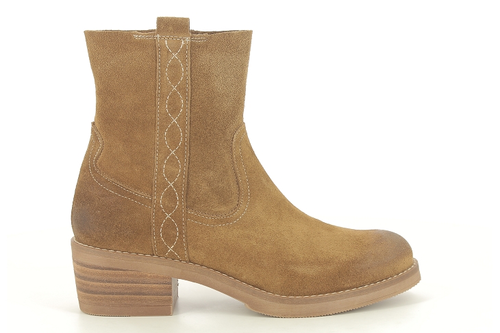 Mkd boots et bottines lazaro marron