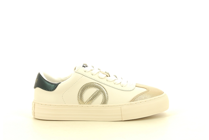 No name baskets et sneakers arcade toe side blanc