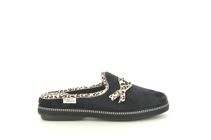 La maison de l espadrille pantoufle 6812 noir