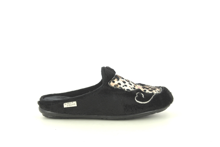 La maison de l espadrille pantoufle 9014 noir