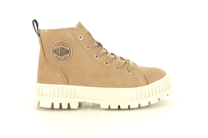 Palladium boots et bottines pallashock zip warm marron