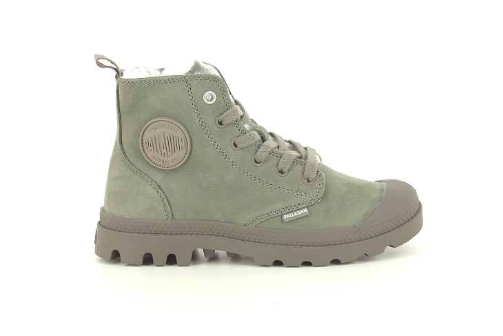 Palladium boots et bottines pampa hi zip wl vert
