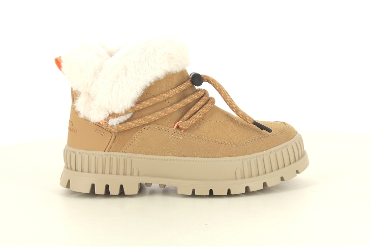 Palladium boots et bottines pallashock lo hiver marron