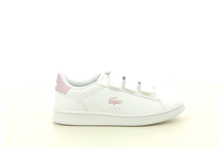 Lacoste baskets et sneakers carnaby jr blanc