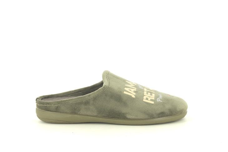 La maison de l espadrille pantoufle 106 8 h12 vert