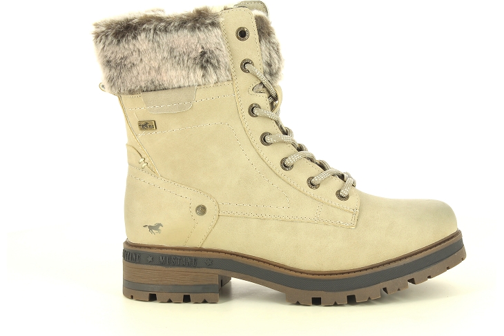 Mustang boots et bottines 15m0042001 taupe
