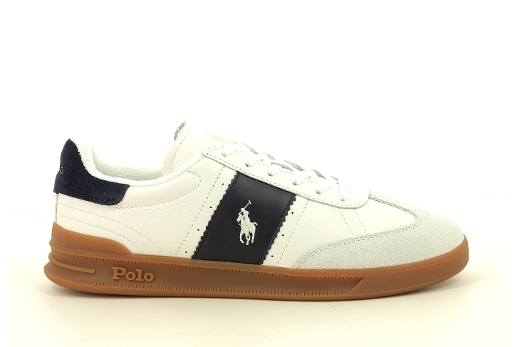 Ralph lauren baskets et sneakers hrt aera blanc