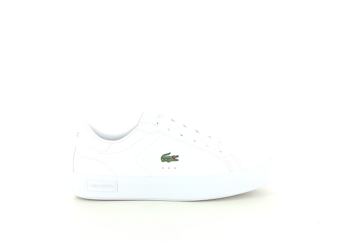 Lacoste baskets et sneakers powercourt 1263 suj blanc