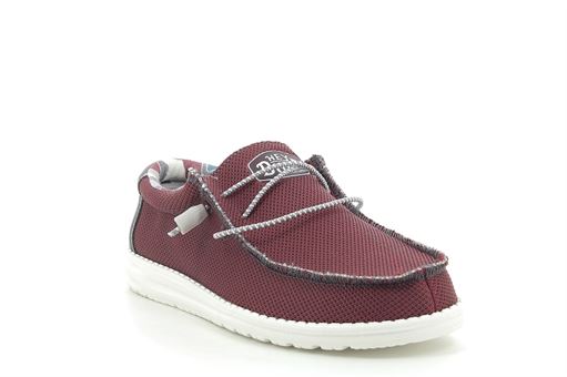 Dude mocassins wally sox rouge