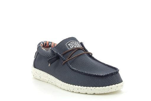 Dude mocassins wally sox navy