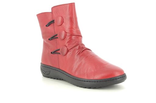 Karyoka bottines danet rouge