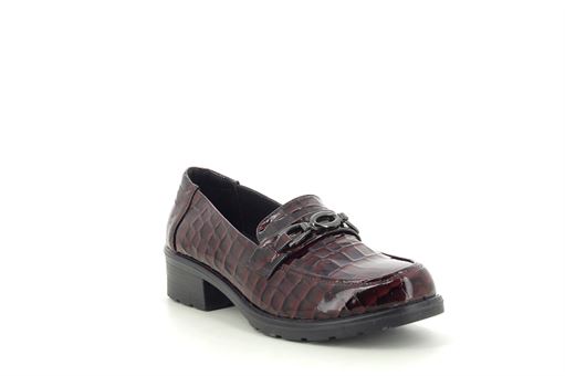 Inea mocassins jousse bordeau