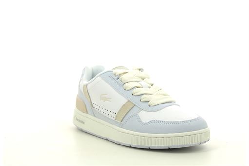 Lacoste sneakers t clip monogram blanc