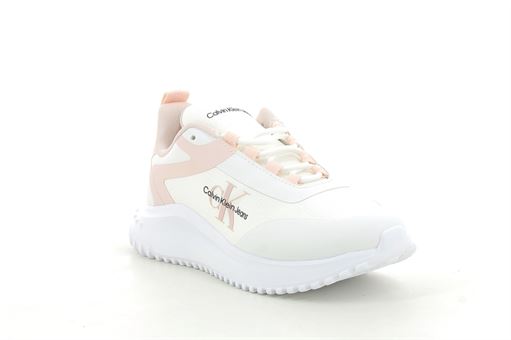 Calvin klein sneakers eva runner low mix ml wn blanc