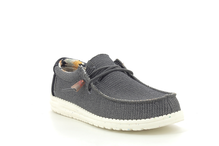 Dude mocassins wally knit anthracite